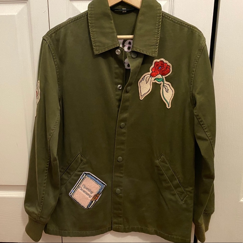 Opening Ceremony Army Green Jacket